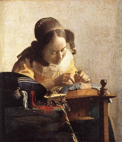 La Dentellière Vermeer