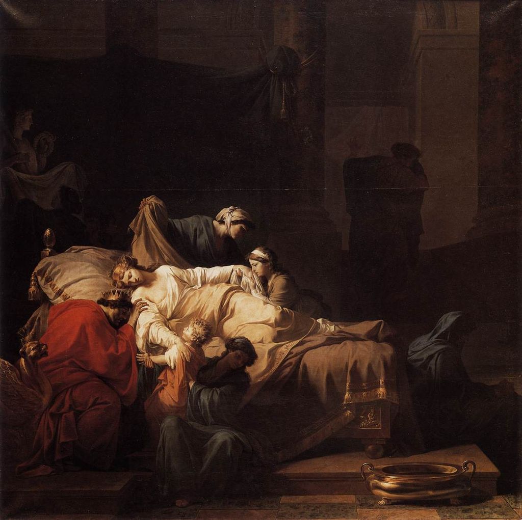 La mort d'Alceste ou l'Héroïsme conjugal, Peyron