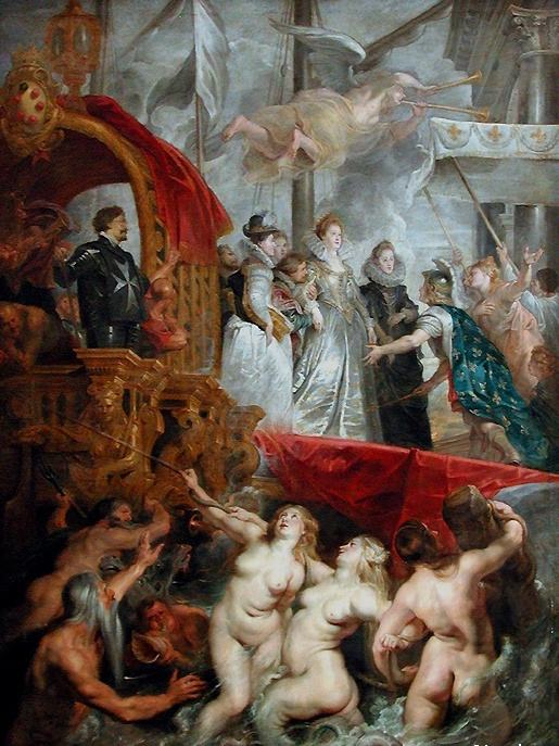 Le débarquement de Marie de Médicis au port de Marseille, Rubens
