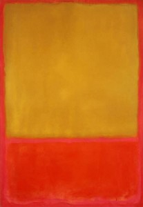 ocre et rouge sur rouge, Rothko