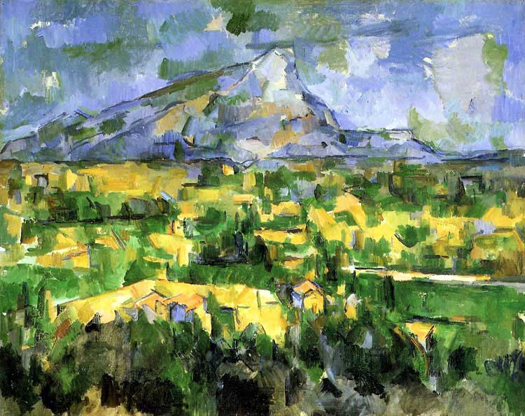 La montagne Sainte Victoire, Cézanne