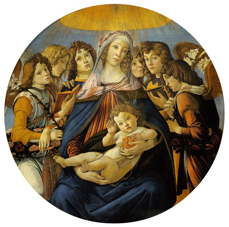 Vierge à la grenade, Botticelli